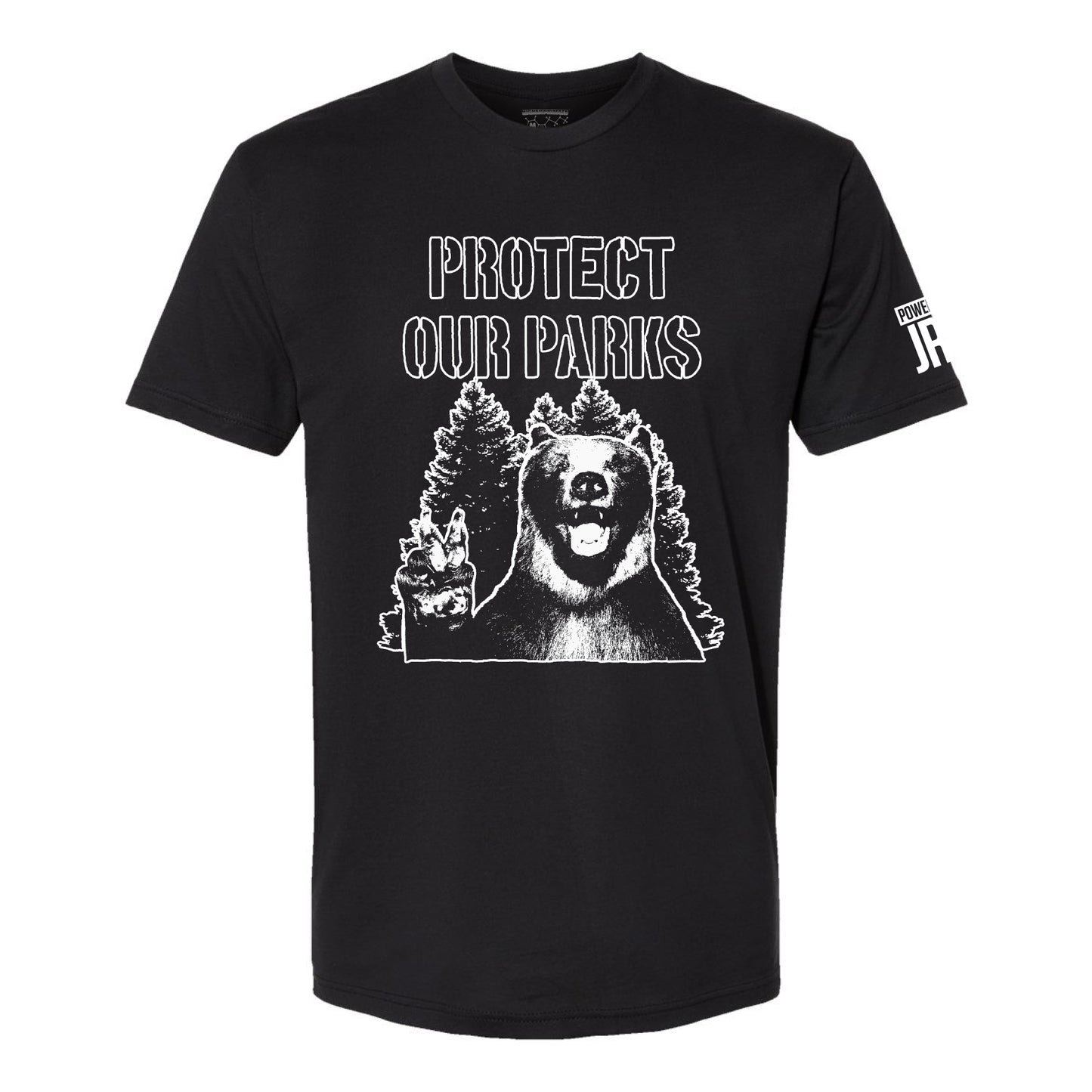 Protect Our Parks Bear Tee - Black