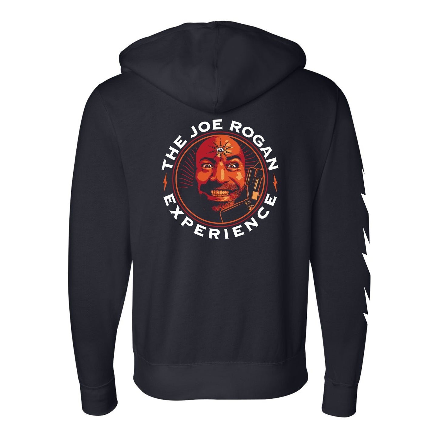 JRE Zip Up Hood - Black