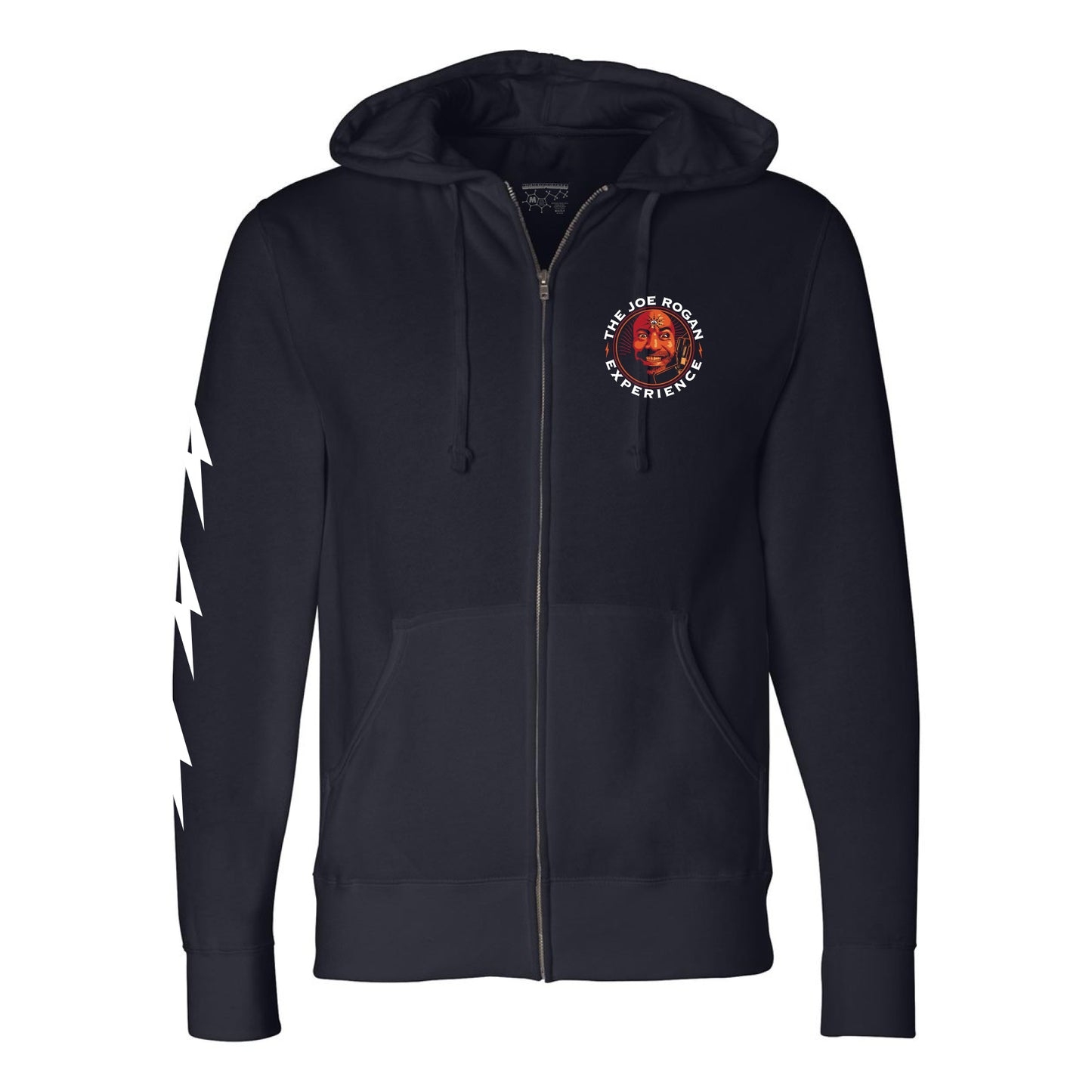 JRE Zip Up Hood - Black