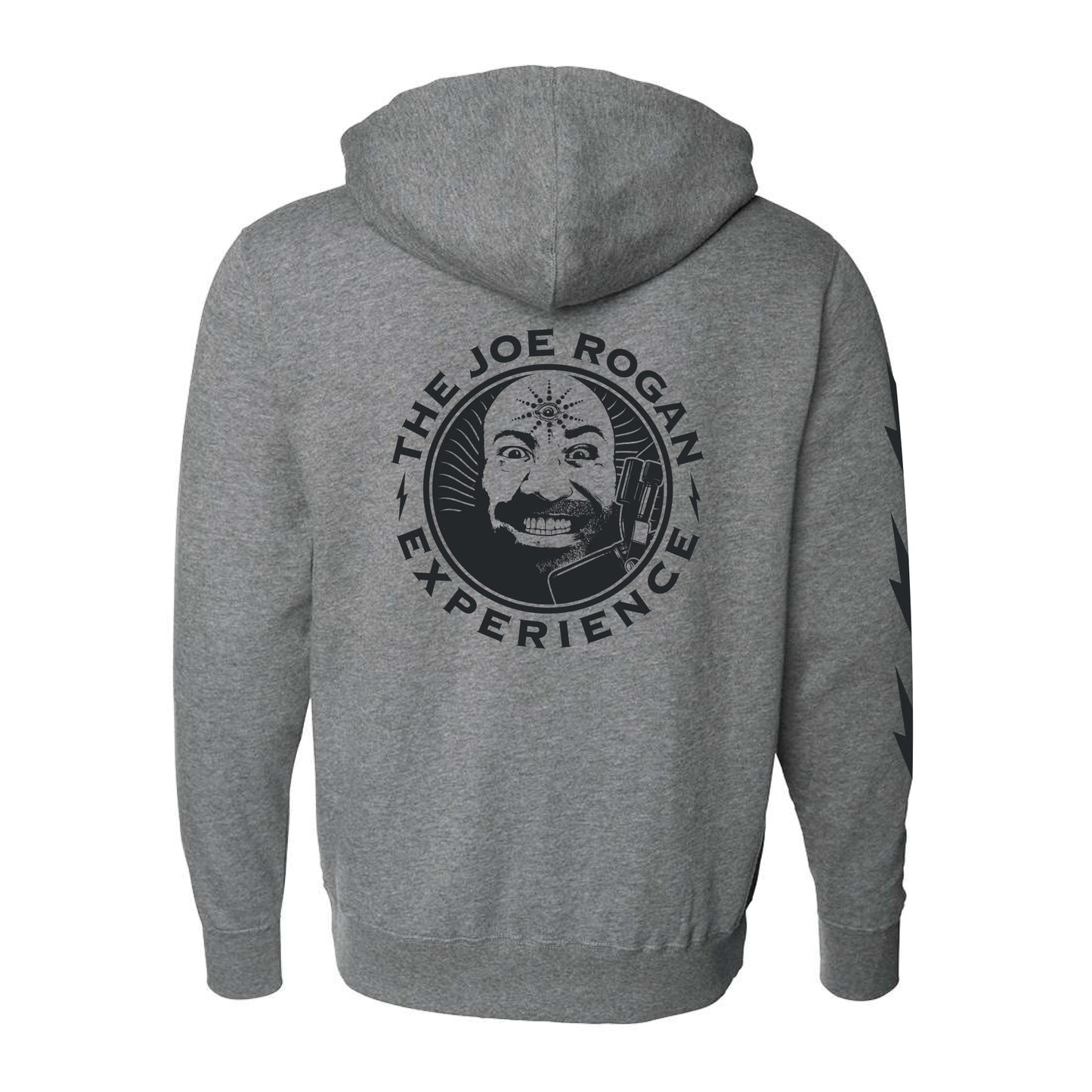 JRE Zip Up Hood - Gunmetal Heather