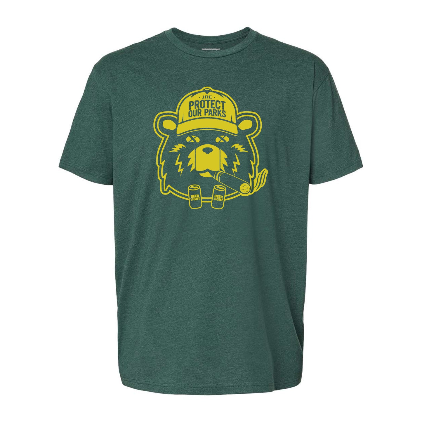 Protect Our Parks Tee - Heather Forest Green