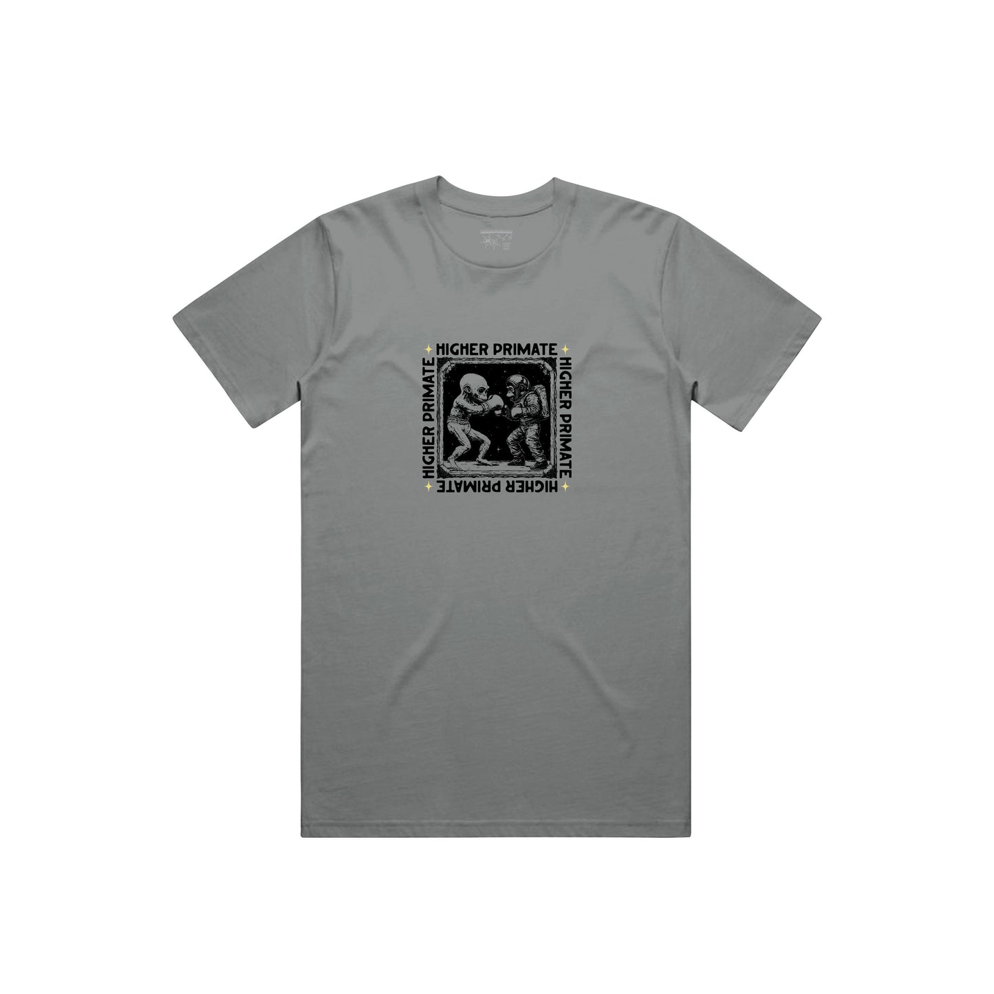 Match Tee - Stone Grey