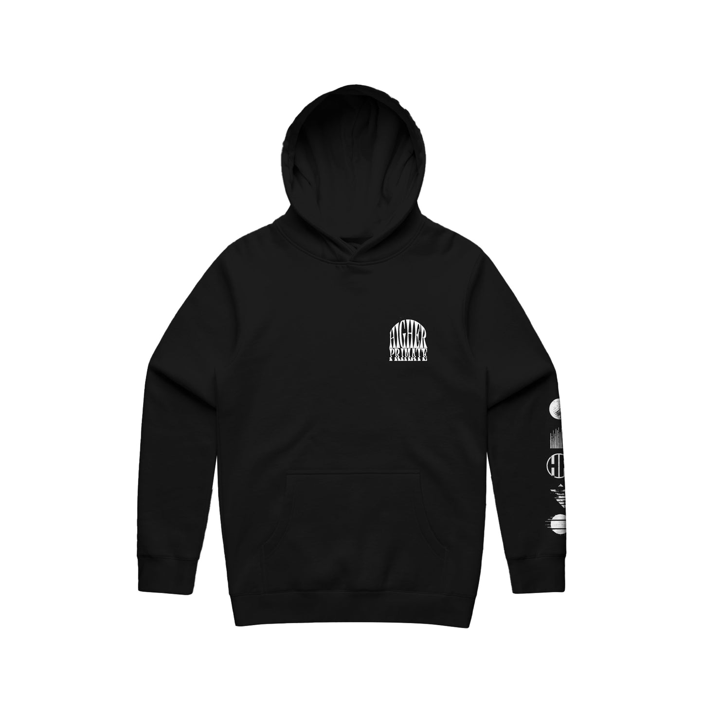 Wavy Hoodie - Black