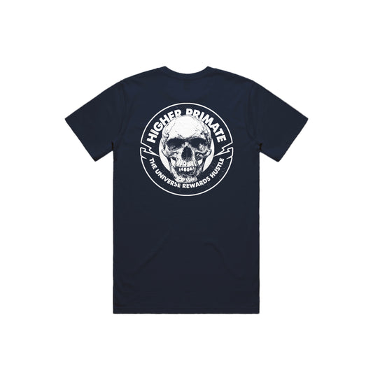 Hustle Tee - Navy