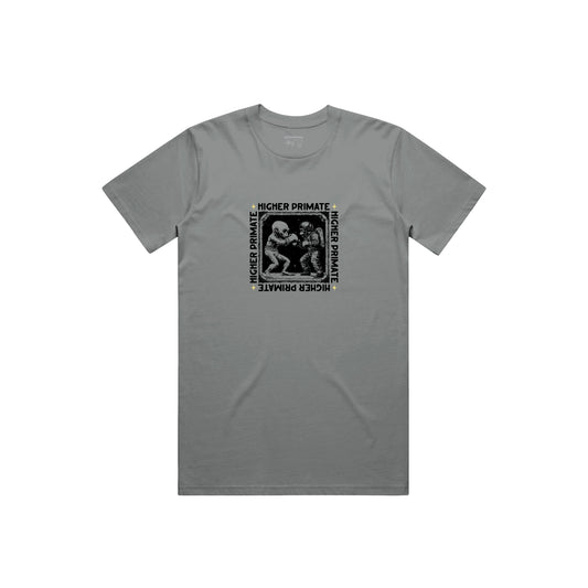 Match Tee - Stone Grey