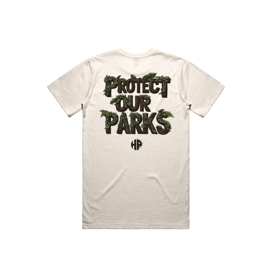 Protect Our Parks Tree Tee - Cream