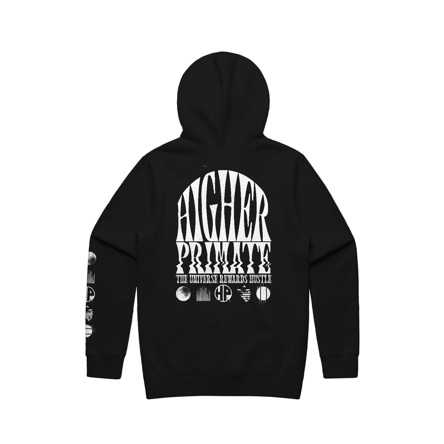 Wavy Hoodie - Black