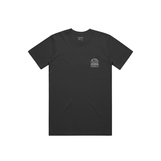 Wavy Tee - Charcoal