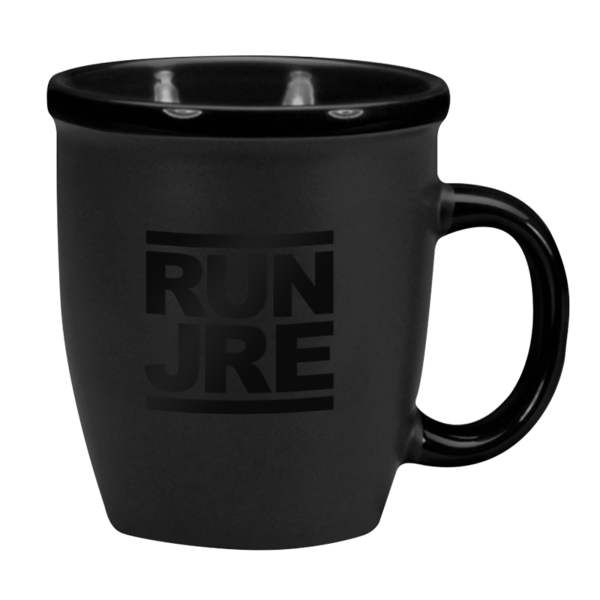 Run JRE Black on Black Mug