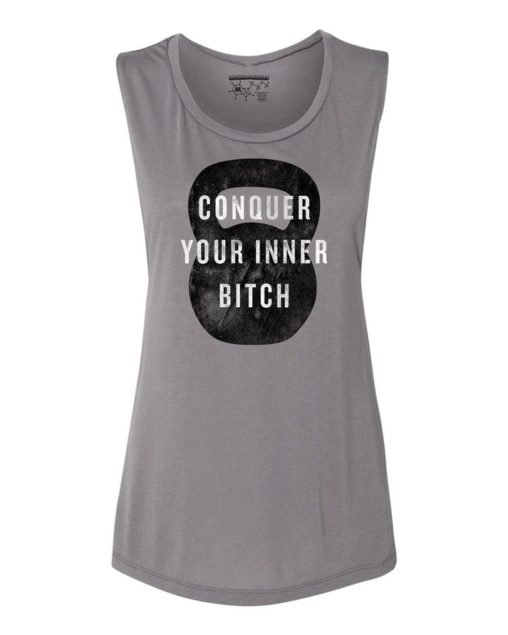 Conquer Women's Muscle Tank (women's) – Higher Primate